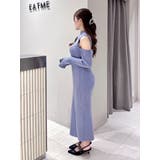 デコルテカットアウトニットワンピース | EATME | 詳細画像36