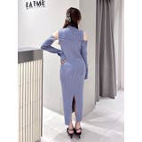 デコルテカットアウトニットワンピース | EATME | 詳細画像37