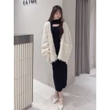 デコルテカットアウトニットワンピース | EATME | 詳細画像39