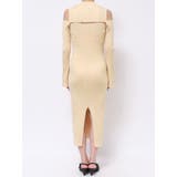 デコルテカットアウトニットワンピース | EATME | 詳細画像42