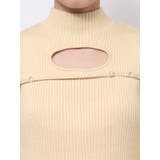 デコルテカットアウトニットワンピース | EATME | 詳細画像43