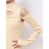 デコルテカットアウトニットワンピース | EATME | 詳細画像44