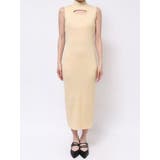 デコルテカットアウトニットワンピース | EATME | 詳細画像47