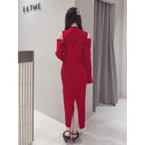 デコルテカットアウトニットワンピース | EATME | 詳細画像5