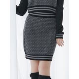 EMロゴニットタイトスカート(セットアップ可能) | EATME | 詳細画像1