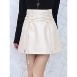 フェイクレザーレースアップミニスカート | EATME | 詳細画像13 