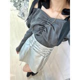 フェイクレザーレースアップミニスカート | EATME | 詳細画像30 