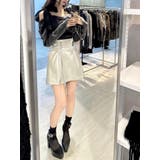 フェイクレザーレースアップミニスカート | EATME | 詳細画像31 