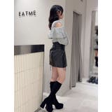 フェイクレザーレースアップミニスカート | EATME | 詳細画像38 