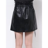 フェイクレザーレースアップミニスカート | EATME | 詳細画像41 