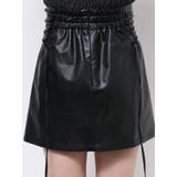 フェイクレザーレースアップミニスカート | EATME | 詳細画像42 