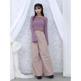 カットアウトストーン付ワイドデニムパンツ | EATME | 詳細画像11