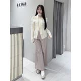 カットアウトストーン付ワイドデニムパンツ | EATME | 詳細画像24