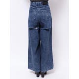 カットアウトストーン付ワイドデニムパンツ | EATME | 詳細画像29