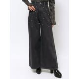 カットアウトストーン付ワイドデニムパンツ | EATME | 詳細画像39