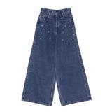 カットアウトストーン付ワイドデニムパンツ | EATME | 詳細画像47