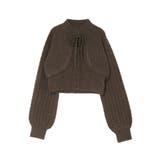 ブラウン | レイヤードセットニットTOP | EATME