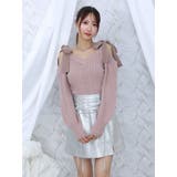 リボンショルダーニットTOP | EATME | 詳細画像13