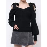 リボンショルダーニットTOP | EATME | 詳細画像32