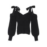 リボンショルダーニットTOP | EATME | 詳細画像38