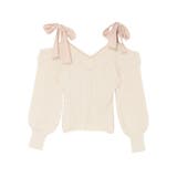 リボンショルダーニットTOP | EATME | 詳細画像39