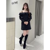 ツイードオフショルダーワンピース | EATME | 詳細画像17