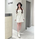 ツイードオフショルダーワンピース | EATME | 詳細画像20