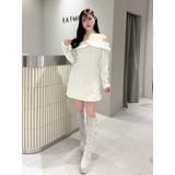 ツイードオフショルダーワンピース | EATME | 詳細画像26