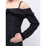 ツイードオフショルダーワンピース | EATME | 詳細画像34