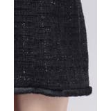 ツイードオフショルダーワンピース | EATME | 詳細画像35