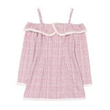 ツイードオフショルダーワンピース | EATME | 詳細画像48