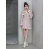 ツイードオフショルダーワンピース | EATME | 詳細画像7