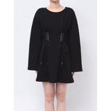 レースアップスウェットワンピース | EATME | 詳細画像3 