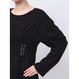 レースアップスウェットワンピース | EATME | 詳細画像7 