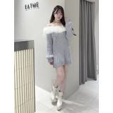 フェイクファーオフショルダーニットワンピ | EATME | 詳細画像14