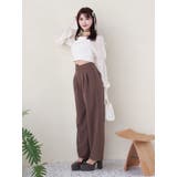 アシメベルトワイドパンツ | EATME | 詳細画像9 