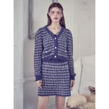 ツイードライクニットスカート（セットアップ可能） | EATME | 詳細画像14 