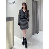 ツイードライクニットスカート（セットアップ可能） | EATME | 詳細画像16 