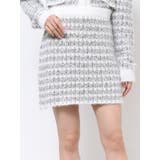 ツイードライクニットスカート（セットアップ可能） | EATME | 詳細画像29 