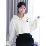 アイボリー | クロップドフーディ | EATME