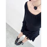 ギャザーニットワンピース | EATME | 詳細画像42 