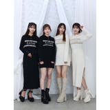 フーディーロゴニットワンピース | EATME | 詳細画像15