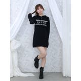 フーディーロゴニットワンピース | EATME | 詳細画像17