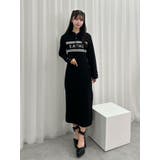 フーディーロゴニットワンピース | EATME | 詳細画像24