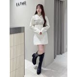 フーディーロゴニットワンピース | EATME | 詳細画像27