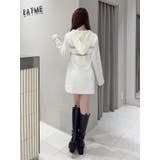 フーディーロゴニットワンピース | EATME | 詳細画像30