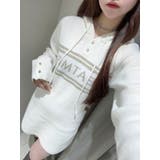 フーディーロゴニットワンピース | EATME | 詳細画像31