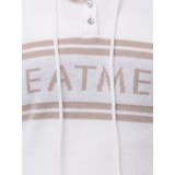 フーディーロゴニットワンピース | EATME | 詳細画像43