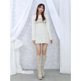 フーディーロゴニットワンピース | EATME | 詳細画像6