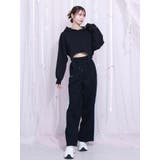 バイカラーラインパンツ（セットアップ可能） | EATME | 詳細画像12 